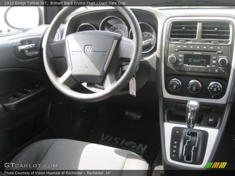 Brilliant Black Crystal Pearl / Dark Slate Gray 2010 Dodge Caliber SXT