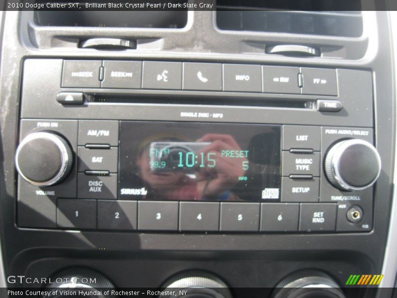 Brilliant Black Crystal Pearl / Dark Slate Gray 2010 Dodge Caliber SXT