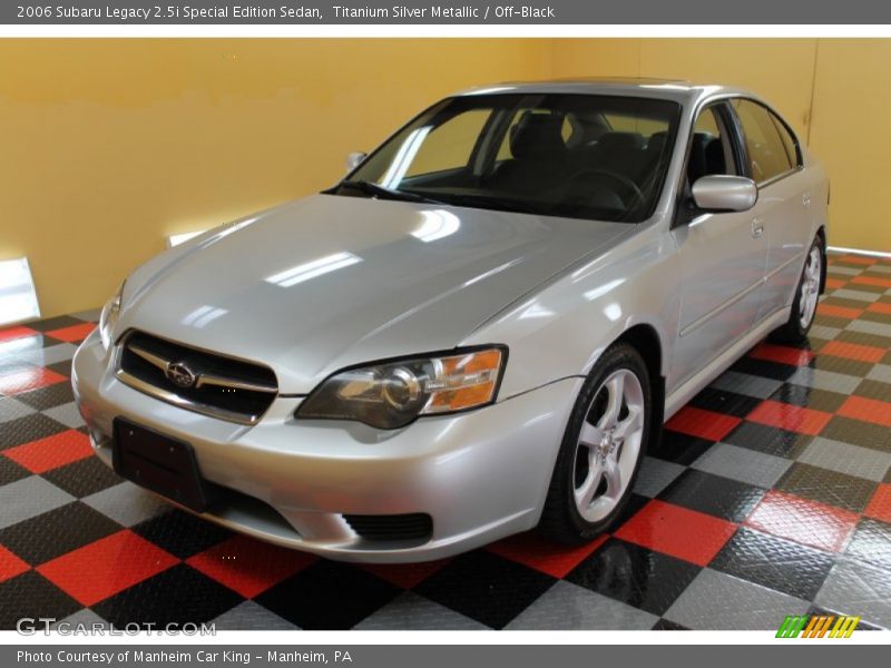 Titanium Silver Metallic / Off-Black 2006 Subaru Legacy 2.5i Special Edition Sedan