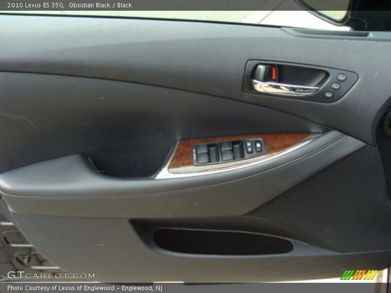 Obsidian Black / Black 2010 Lexus ES 350
