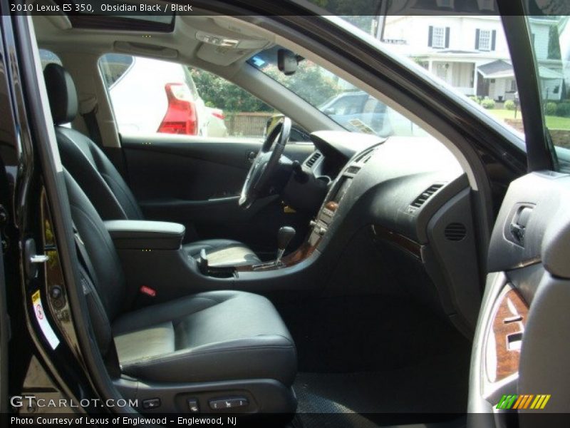 Obsidian Black / Black 2010 Lexus ES 350