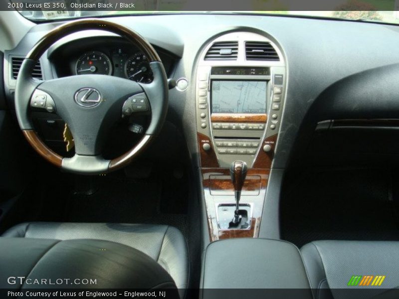Obsidian Black / Black 2010 Lexus ES 350