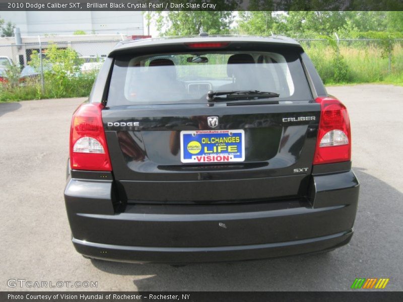 Brilliant Black Crystal Pearl / Dark Slate Gray 2010 Dodge Caliber SXT