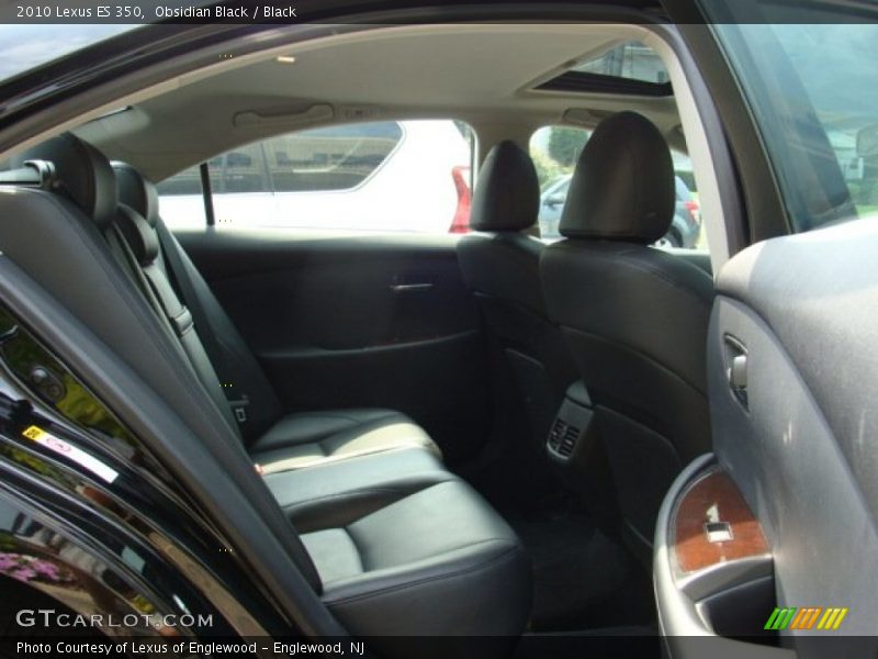 Obsidian Black / Black 2010 Lexus ES 350