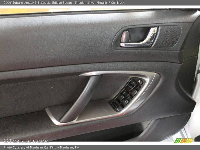 Titanium Silver Metallic / Off-Black 2006 Subaru Legacy 2.5i Special Edition Sedan