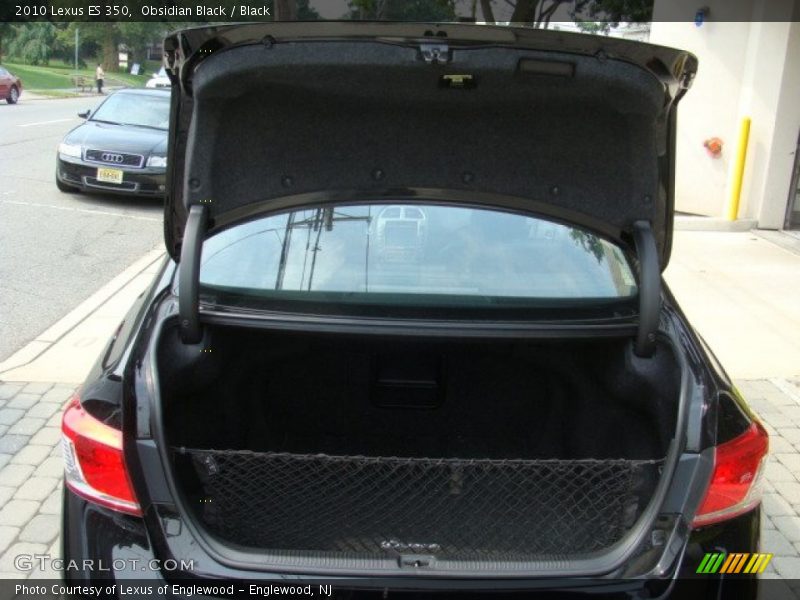 Obsidian Black / Black 2010 Lexus ES 350