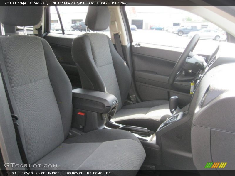 Brilliant Black Crystal Pearl / Dark Slate Gray 2010 Dodge Caliber SXT