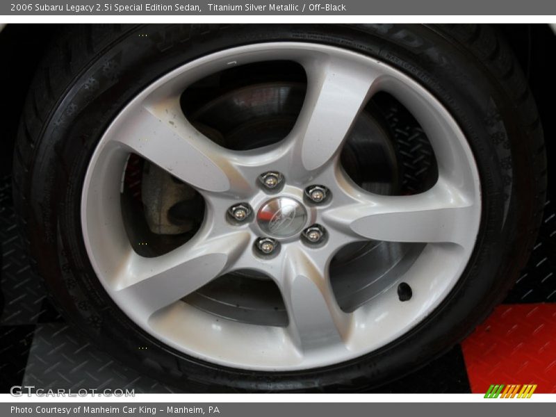 Titanium Silver Metallic / Off-Black 2006 Subaru Legacy 2.5i Special Edition Sedan