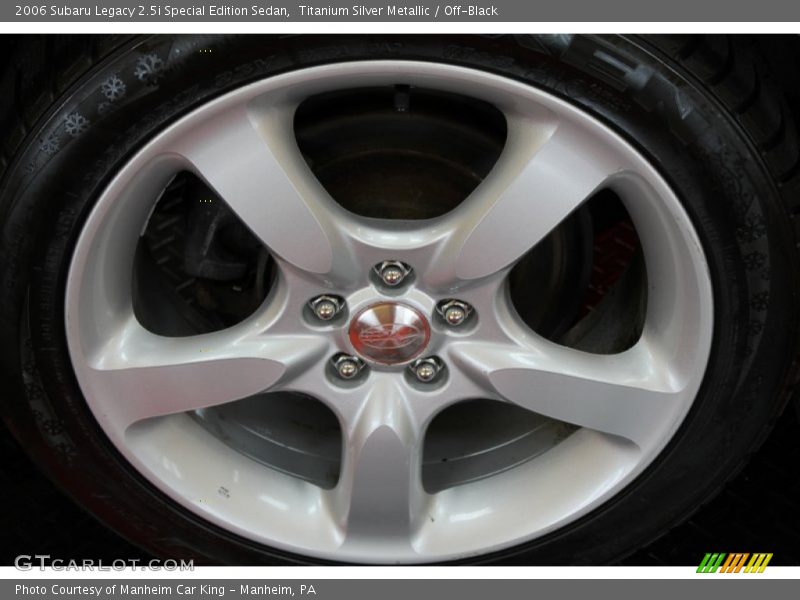 Titanium Silver Metallic / Off-Black 2006 Subaru Legacy 2.5i Special Edition Sedan