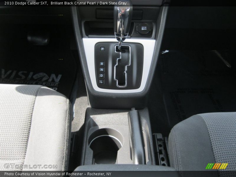 Brilliant Black Crystal Pearl / Dark Slate Gray 2010 Dodge Caliber SXT