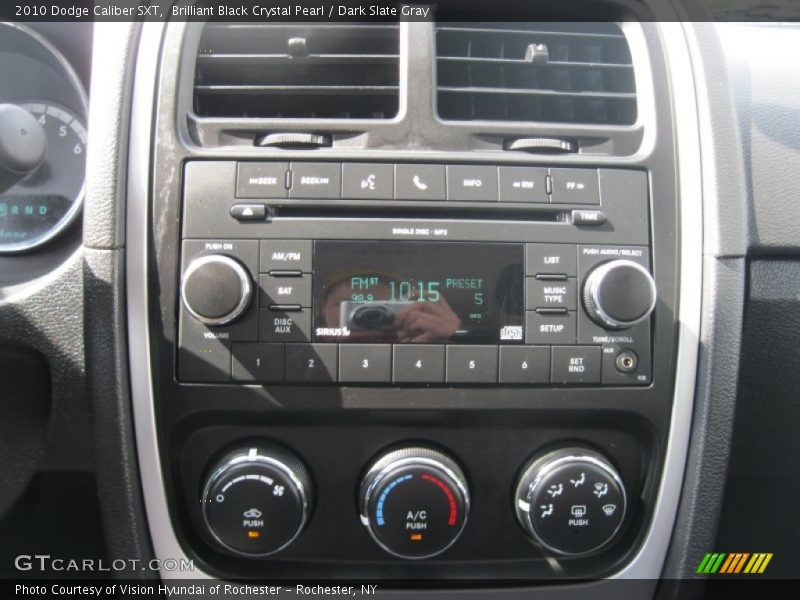 Brilliant Black Crystal Pearl / Dark Slate Gray 2010 Dodge Caliber SXT