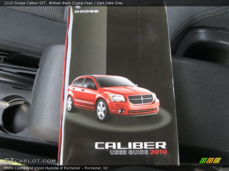 Brilliant Black Crystal Pearl / Dark Slate Gray 2010 Dodge Caliber SXT
