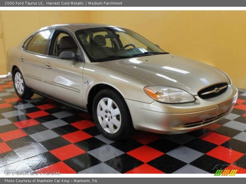 Harvest Gold Metallic / Medium Parchment 2000 Ford Taurus LX