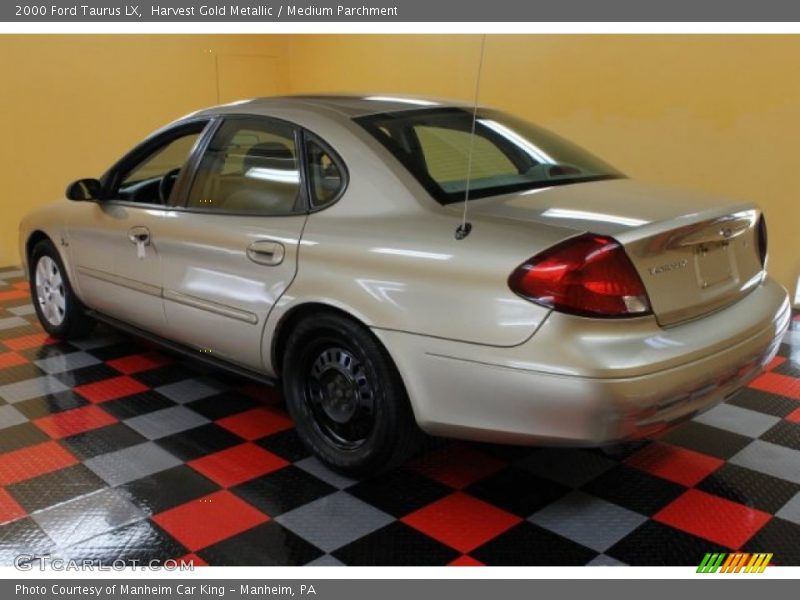 Harvest Gold Metallic / Medium Parchment 2000 Ford Taurus LX