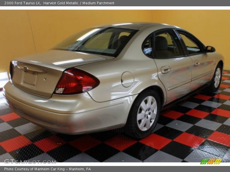 Harvest Gold Metallic / Medium Parchment 2000 Ford Taurus LX