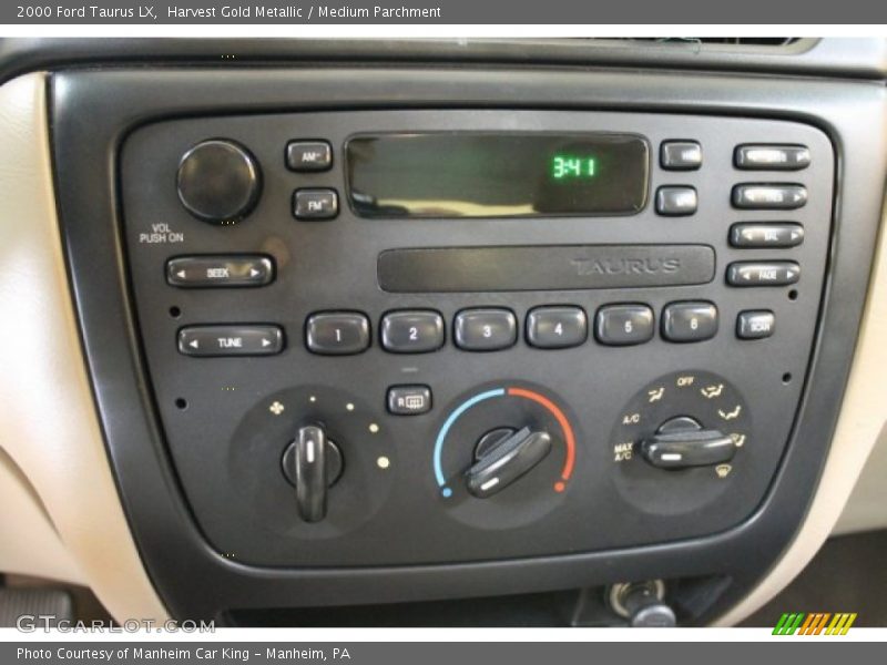 Harvest Gold Metallic / Medium Parchment 2000 Ford Taurus LX