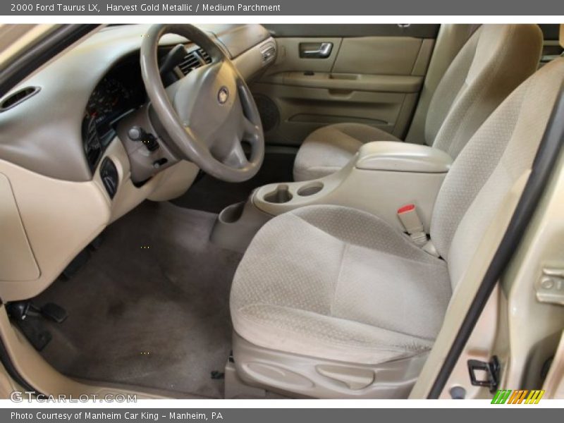 Harvest Gold Metallic / Medium Parchment 2000 Ford Taurus LX