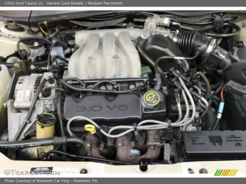 Harvest Gold Metallic / Medium Parchment 2000 Ford Taurus LX