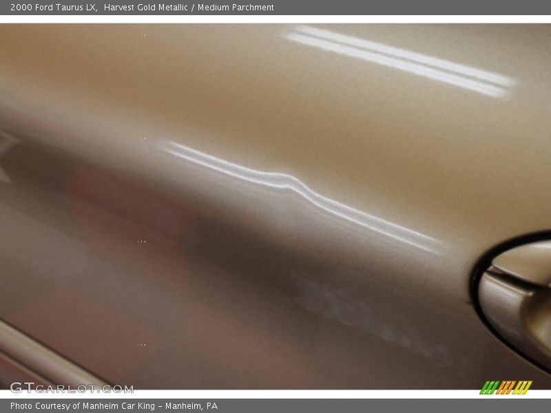 Harvest Gold Metallic / Medium Parchment 2000 Ford Taurus LX