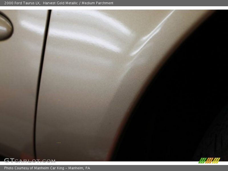 Harvest Gold Metallic / Medium Parchment 2000 Ford Taurus LX
