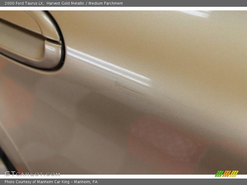 Harvest Gold Metallic / Medium Parchment 2000 Ford Taurus LX