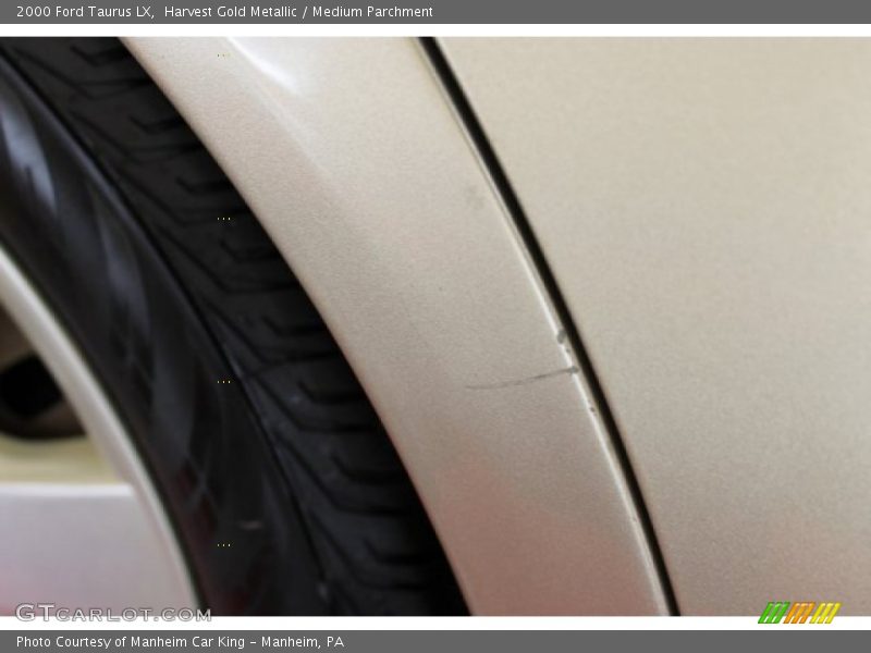 Harvest Gold Metallic / Medium Parchment 2000 Ford Taurus LX