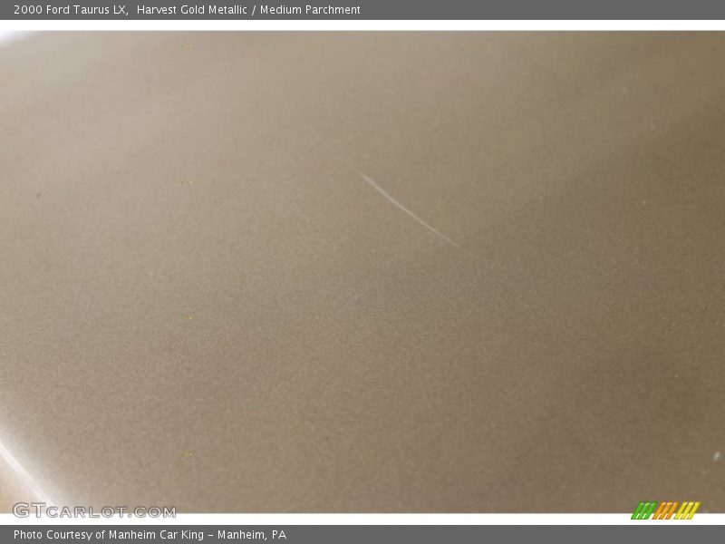 Harvest Gold Metallic / Medium Parchment 2000 Ford Taurus LX