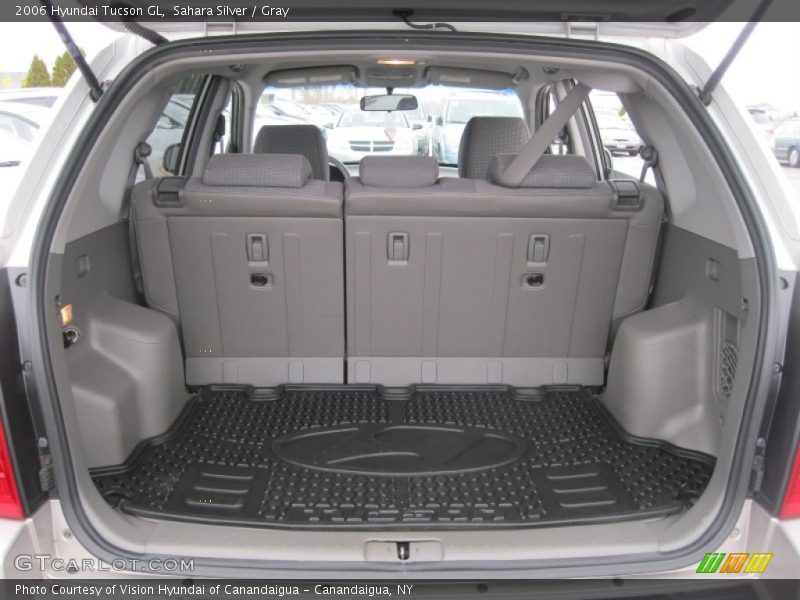 Sahara Silver / Gray 2006 Hyundai Tucson GL