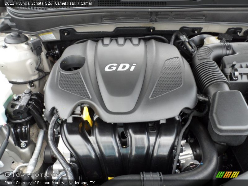  2012 Sonata GLS Engine - 2.4 Liter GDI DOHC 16-Valve D-CVVT 4 Cylinder