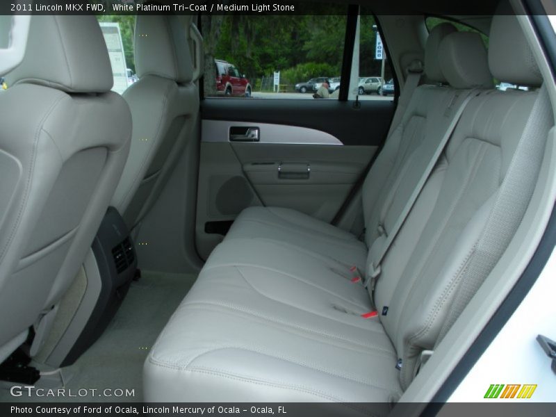 White Platinum Tri-Coat / Medium Light Stone 2011 Lincoln MKX FWD