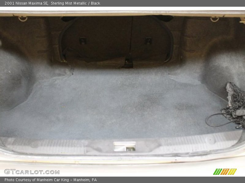 Sterling Mist Metallic / Black 2001 Nissan Maxima SE