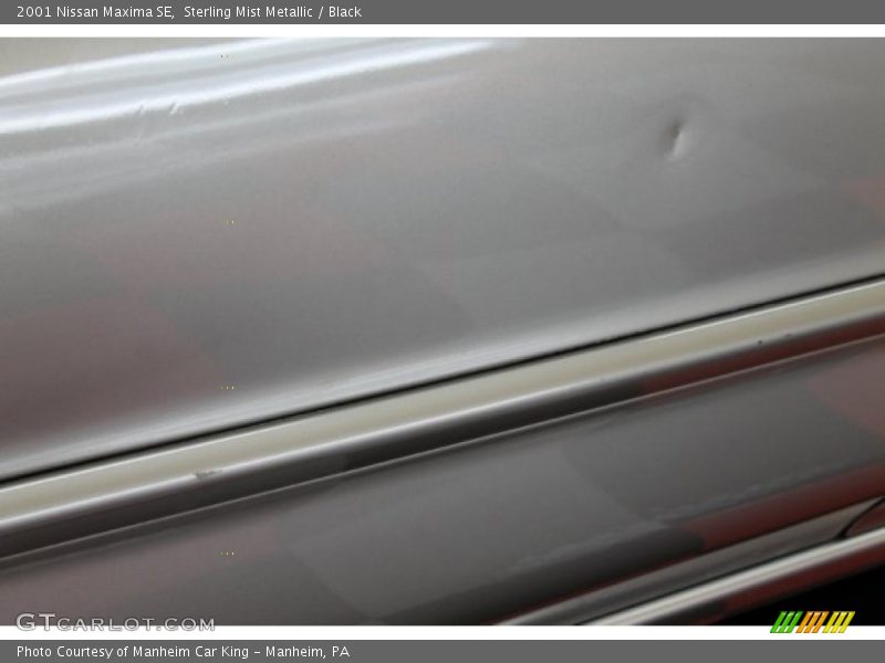 Sterling Mist Metallic / Black 2001 Nissan Maxima SE
