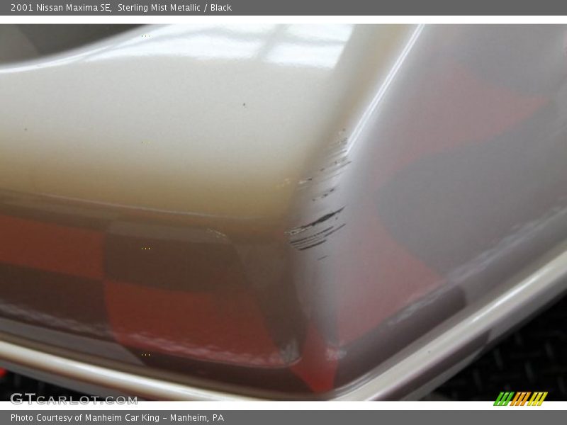Sterling Mist Metallic / Black 2001 Nissan Maxima SE