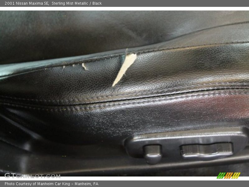 Sterling Mist Metallic / Black 2001 Nissan Maxima SE