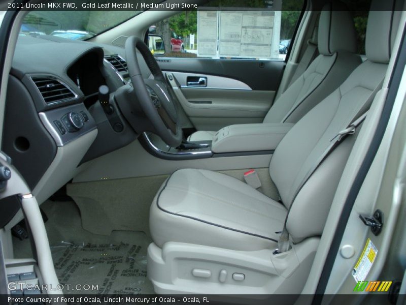 Gold Leaf Metallic / Medium Light Stone 2011 Lincoln MKX FWD