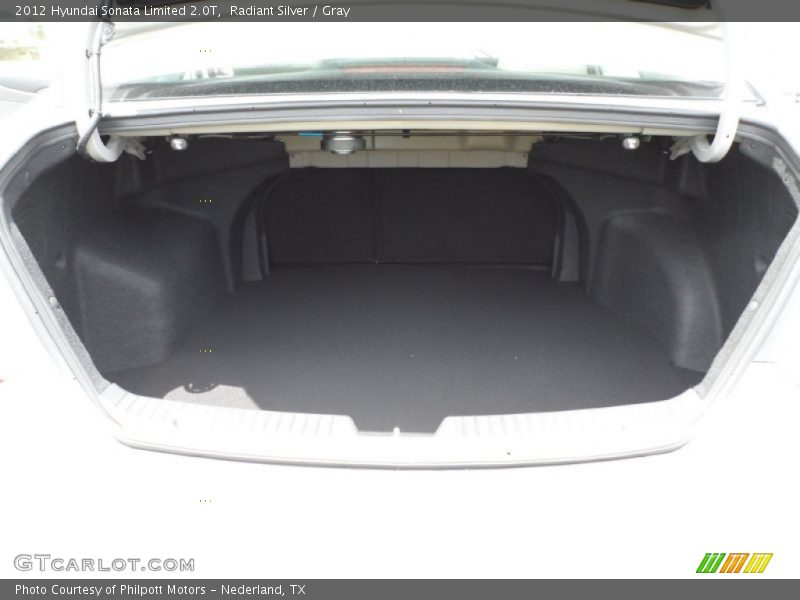 Radiant Silver / Gray 2012 Hyundai Sonata Limited 2.0T