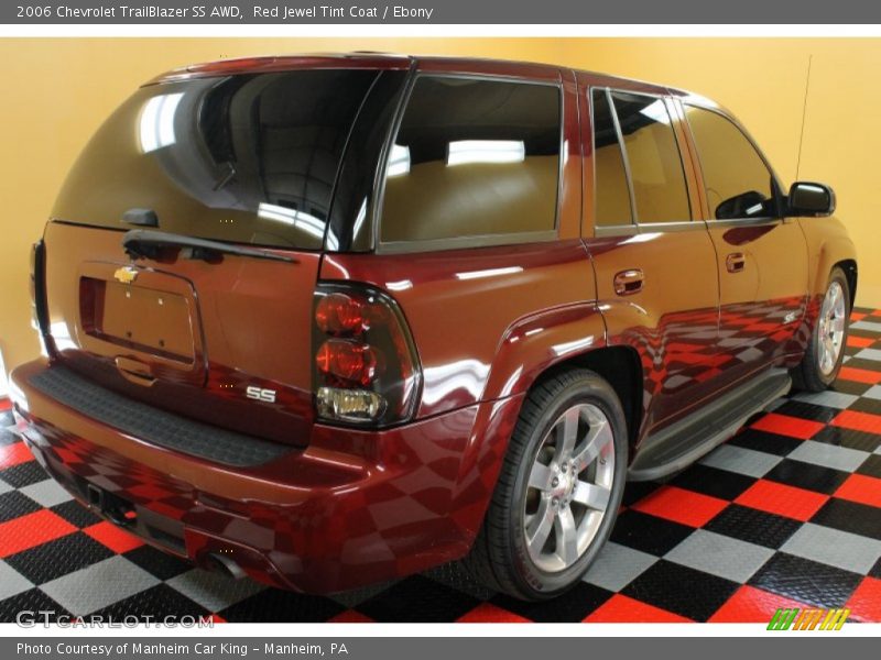 Red Jewel Tint Coat / Ebony 2006 Chevrolet TrailBlazer SS AWD