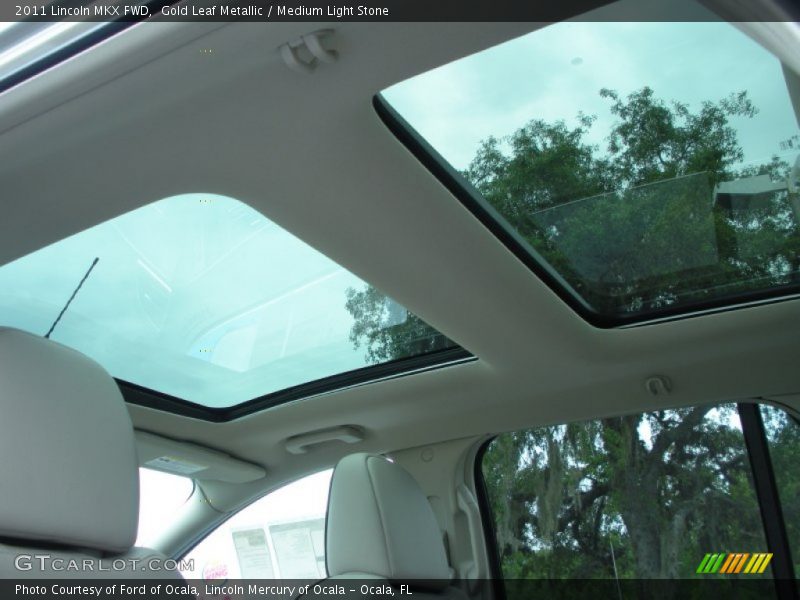 Gold Leaf Metallic / Medium Light Stone 2011 Lincoln MKX FWD