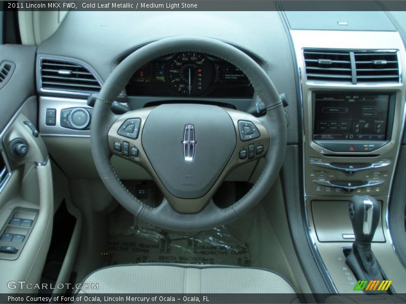 Gold Leaf Metallic / Medium Light Stone 2011 Lincoln MKX FWD