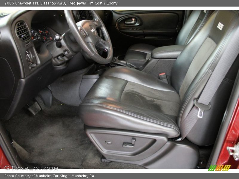 Red Jewel Tint Coat / Ebony 2006 Chevrolet TrailBlazer SS AWD