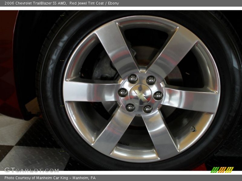Red Jewel Tint Coat / Ebony 2006 Chevrolet TrailBlazer SS AWD