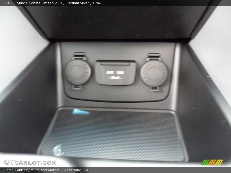 Radiant Silver / Gray 2012 Hyundai Sonata Limited 2.0T