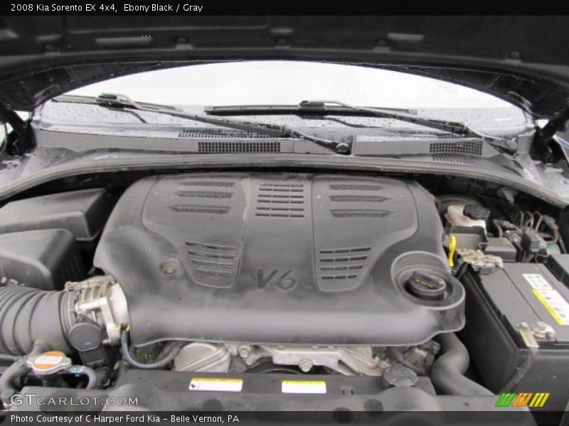 Ebony Black / Gray 2008 Kia Sorento EX 4x4