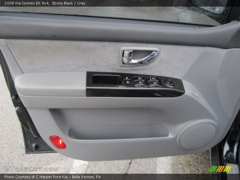 Ebony Black / Gray 2008 Kia Sorento EX 4x4