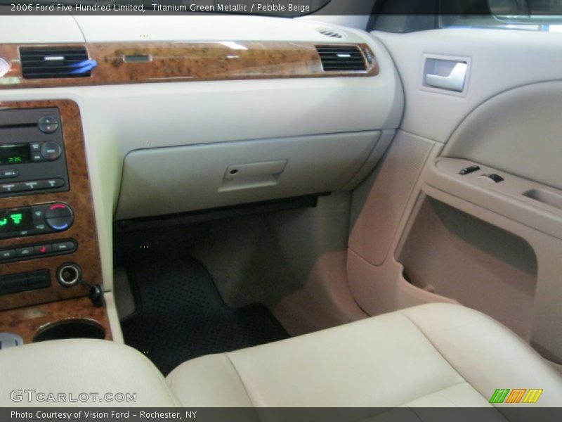 Titanium Green Metallic / Pebble Beige 2006 Ford Five Hundred Limited