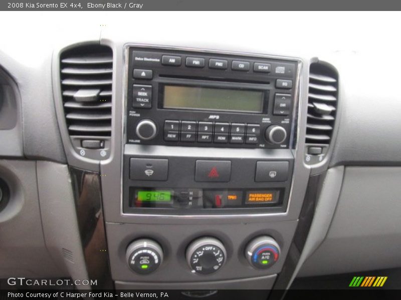 Controls of 2008 Sorento EX 4x4