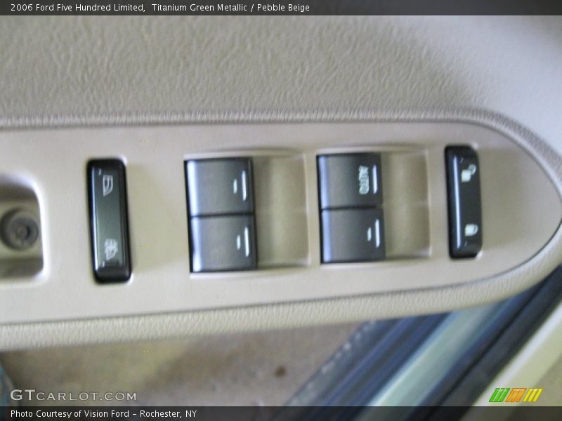 Titanium Green Metallic / Pebble Beige 2006 Ford Five Hundred Limited