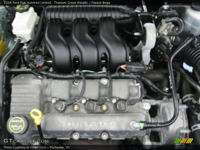 Titanium Green Metallic / Pebble Beige 2006 Ford Five Hundred Limited