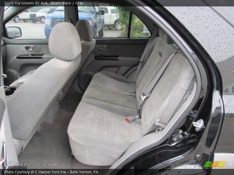 Ebony Black / Gray 2008 Kia Sorento EX 4x4