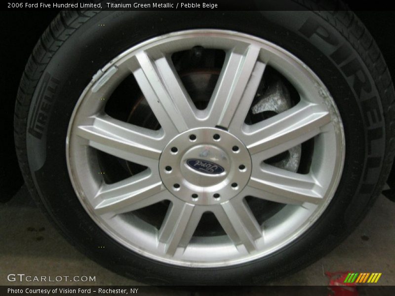 Titanium Green Metallic / Pebble Beige 2006 Ford Five Hundred Limited